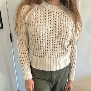 J. Crew Women's Tan Knit Sweater
